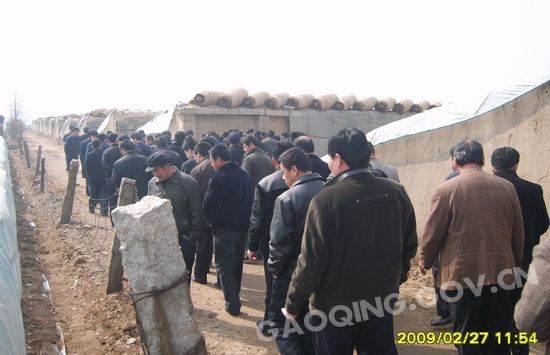 全县农村党支部书记第一期培训班到泰安新泰市