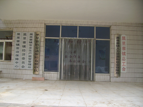 黑里寨镇人力资源和社会保障工作情况简介