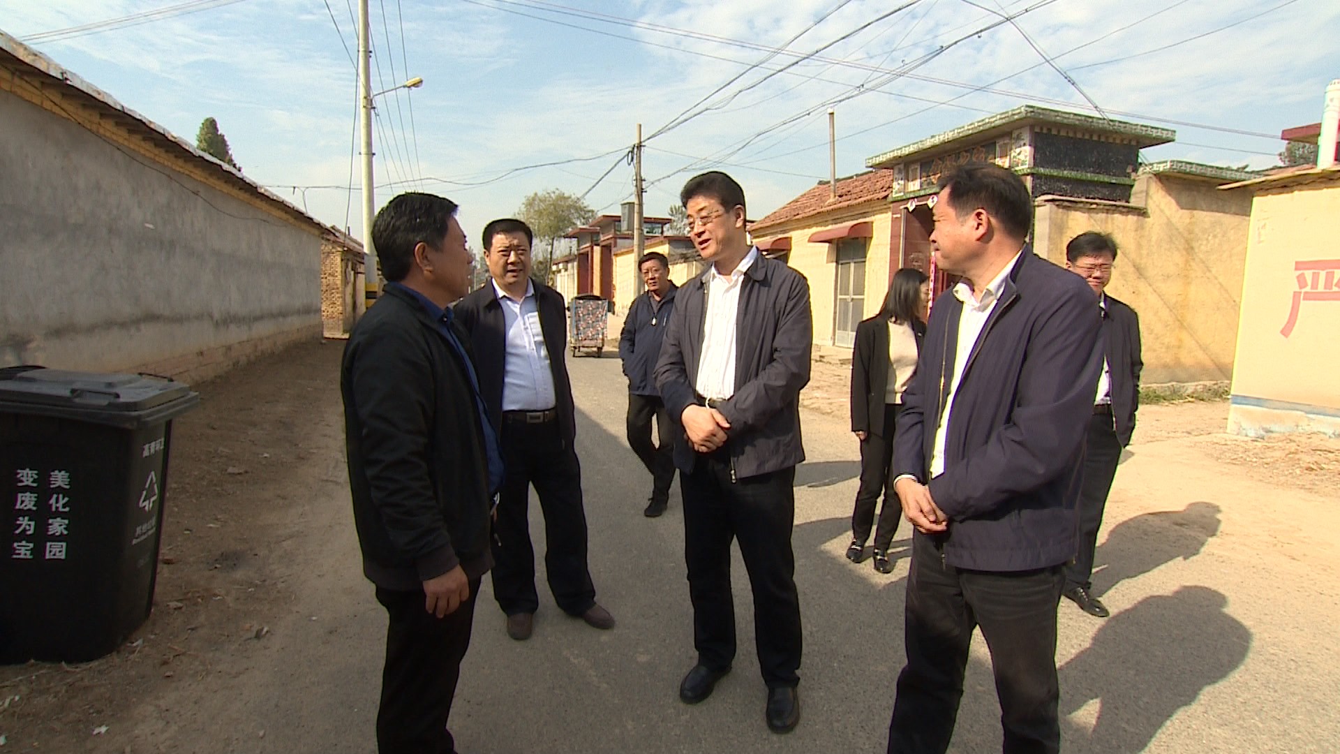 高青县人民政府 今日关注 县委书记王金栋调研农村人居环境整治和路域