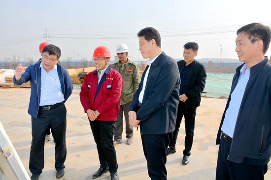 王金栋调研重点项目建设