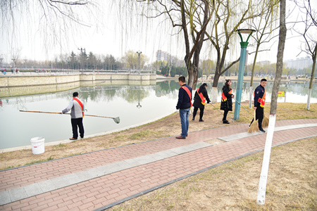 高青县人民政府 部门动态 县水务局开展河小青