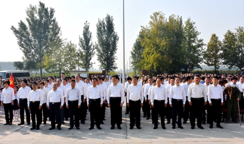 我县举行2019年烈士纪念日公祭仪式